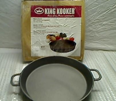 King Kooker CIFP20 20 Inch Cast Iron Skillet  