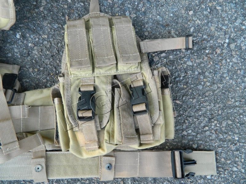   Special Operations Equipment SOE Patrol Rig Vest ALICE Tan John Willis