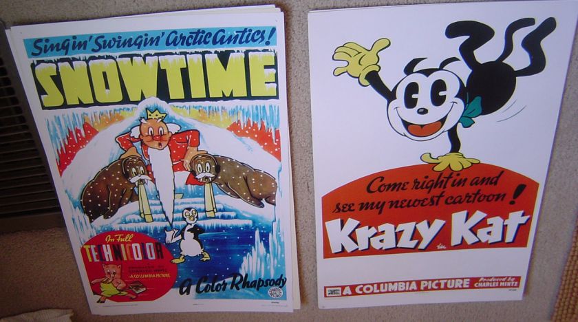   receive masterprints of Popeye, Krazy Kat, Senor Droopy, & Snowtime