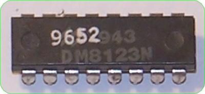 Lot of 12 DM8123N Intergrated Circuits 8123 chip  