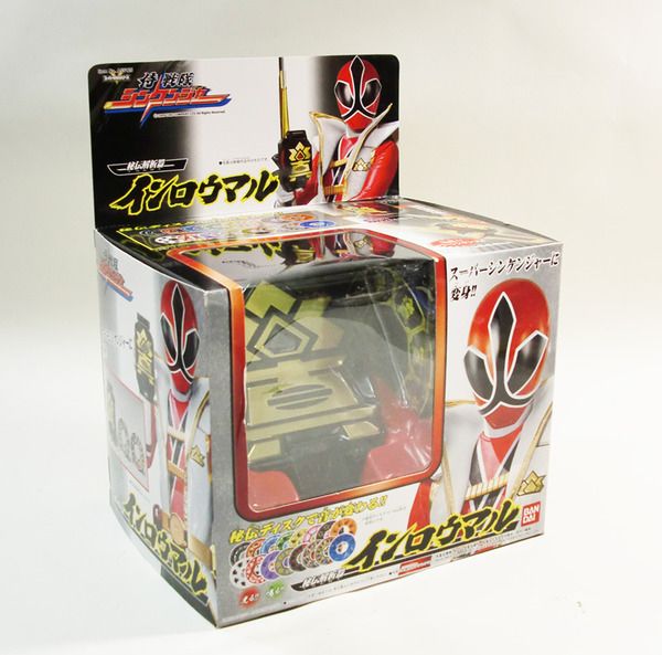 NEW BANDAI SAMURAI SENTAI SHINKENGER Hiden Disk Analyzer Inroumaru 