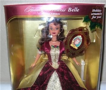 DISNEYS HOLIDAY PRINCESS BELLE DOLL  