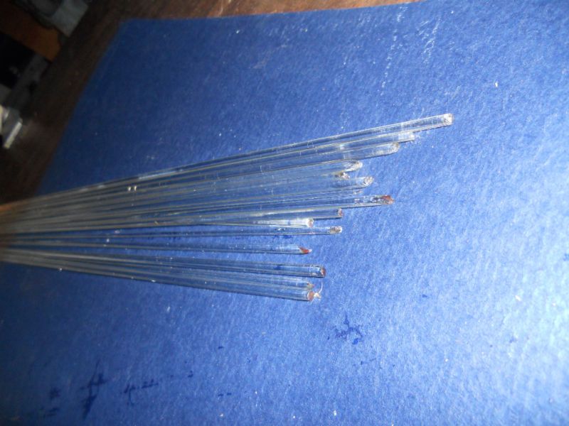 Lot 10 Fiber Optic Image conduits .150 dia. x 48 long  