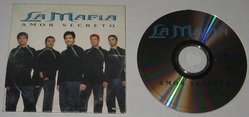 LA MAFIA   AMOR SECRETO   MEXICAN promo CD SINGLE  