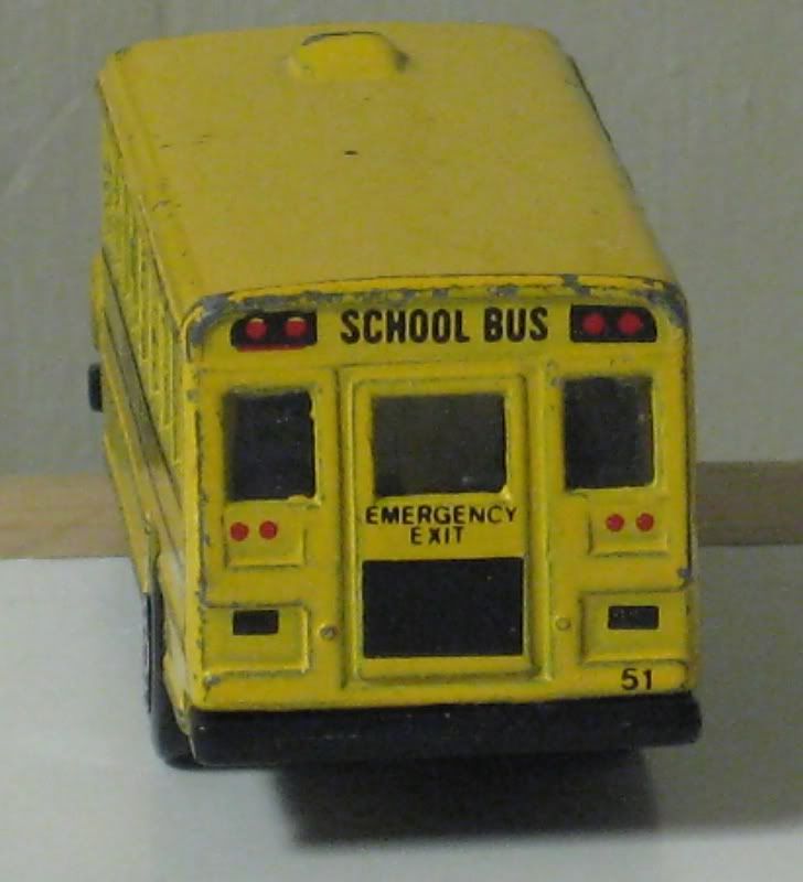 1985 Vintage Matchbox 195 Scale School Bus  