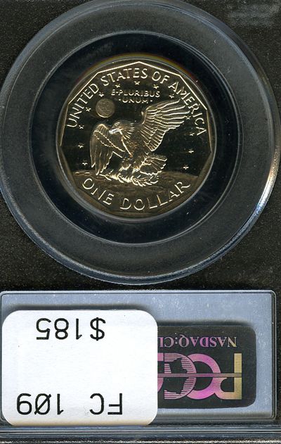 1981 S PCGS PR 68 DCAM TYPE 2 SUSAN B. ANTHONY SBA$1 FC109  