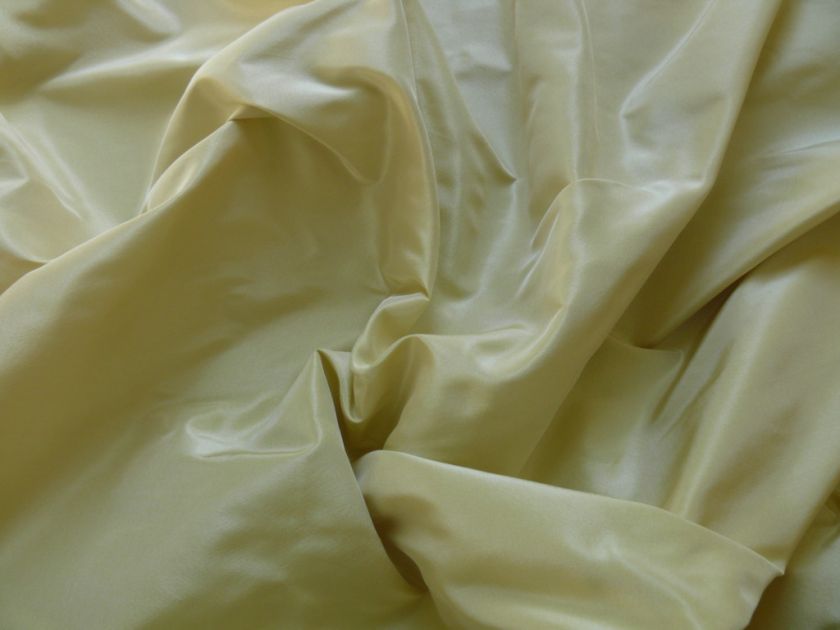 HiEND 100%SILK TAFFETA PARCHMENT LITE BUTTER WHITE10Y  