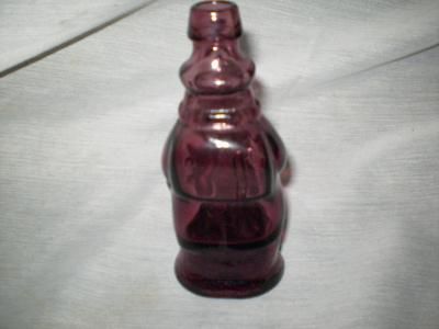 Wheaton, W 71, Glass, Amethyst, Man & Musket, Bottle  