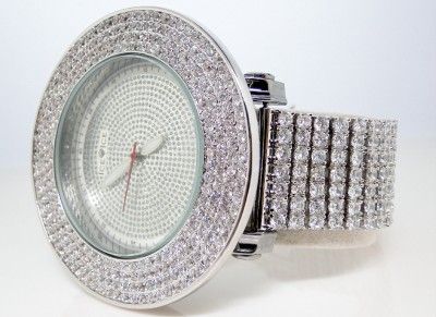 NEW MENS ICE ICE CUSTOM DIAMOND BEZEL WATCH JOE RODEO JOJO TECHNO 