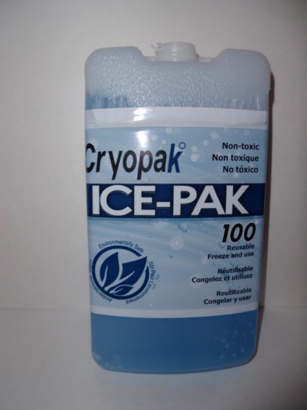 CRYOPAK ICE PAK COOLER ICE PACK REUSABLE REFREEZABLE  