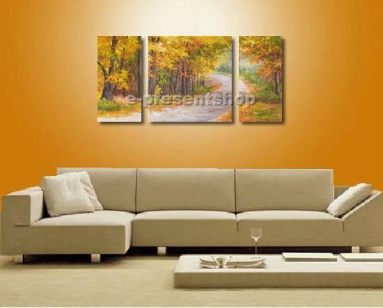 Wall Handmade Landscape Impression Oil Painting On Canvas Bj004  