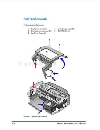 HP Business Inkjet 2200 2250 Service Manual  