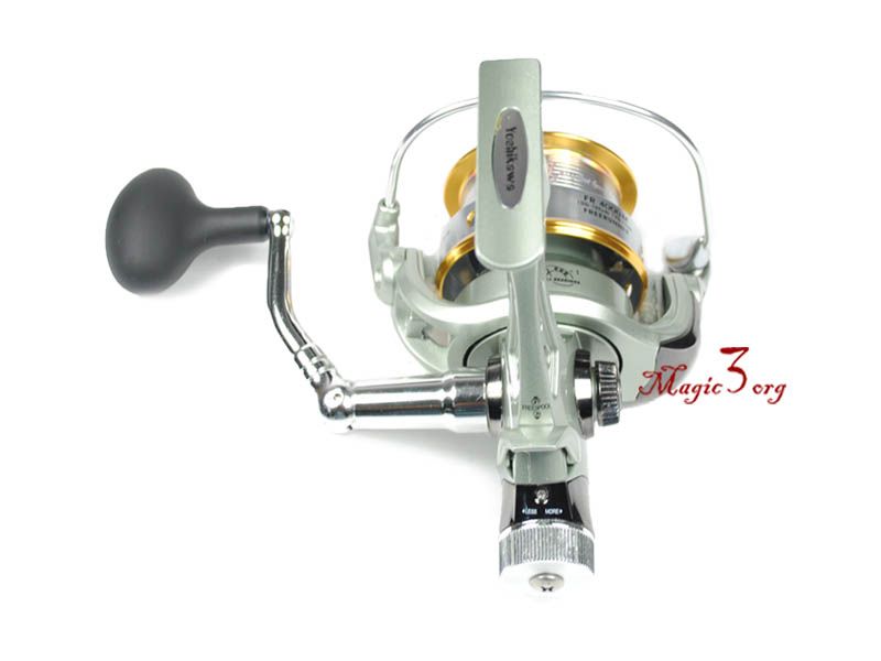 Large Diameter Spool Fish Free Runner Spinning Reel Baitrunner 5.01 