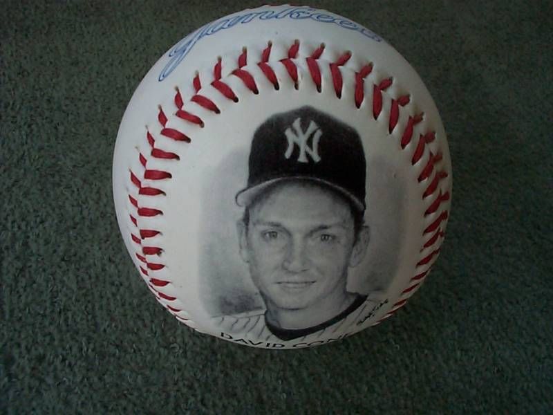 DAVID CONE BASEBALL BURGER KING FOTOBALL YANKEES  