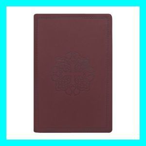   Compact Bible Burgundy Leather Like New American Standard NAS  