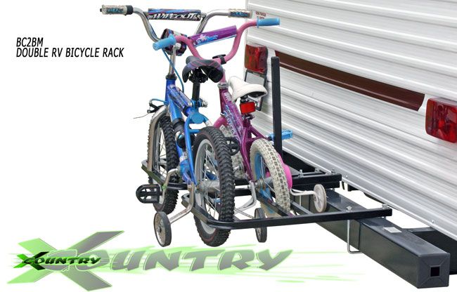 RV BUMPER MOUNT 4 BIKE RACK 5TH WHEEL MOTORHOME CAMPER (BC4BM 