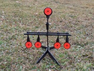 Reaction Targets .22 caliber auto reset gun target  