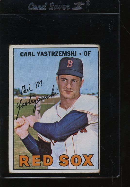 1967 TOPPS #355 CARL YASTRZEMSKI GOOD *12584  