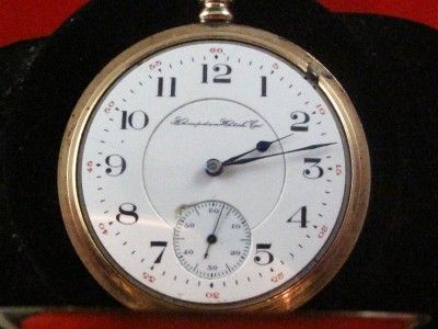 VINTAGE 16S HAMPDEN 23J SPECIAL RAILWAY POCKETWATCH  