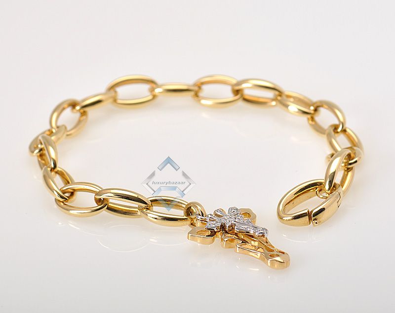 Carrera y Carrera 18K Gold Diamond Giraffe Bracelet  