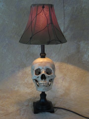 unique skull desk lamp is a must for almost any one serious in the 