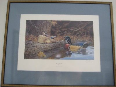 QUIET WATERS PLATE 1 BY RUSSELL JOHNSON, 102/950 SIGN  