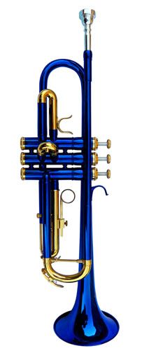 NEW BLUE BAND TRUMPET W/CASE.5 YEARS WARRANTY.  