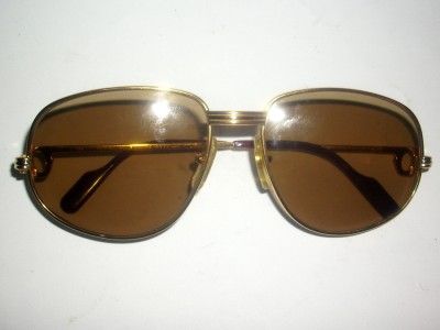 CARTIER MONTAIGNE LOUIS CARTIER SUNGLASSES CUSTOM ORDER VINTAGE 1988 