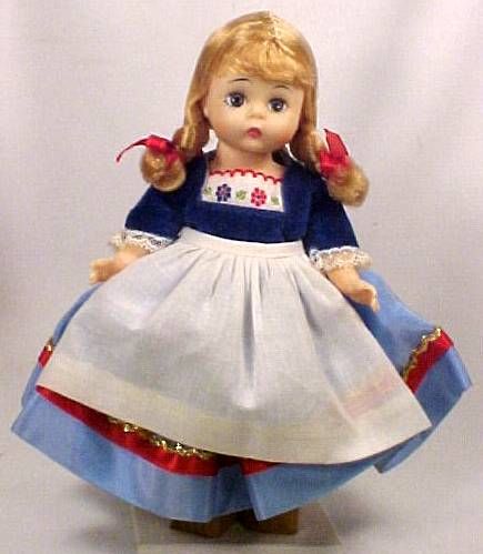 1965 1972 DUTCH BEND KNEE DOLL by MADAME ALEXANDER  