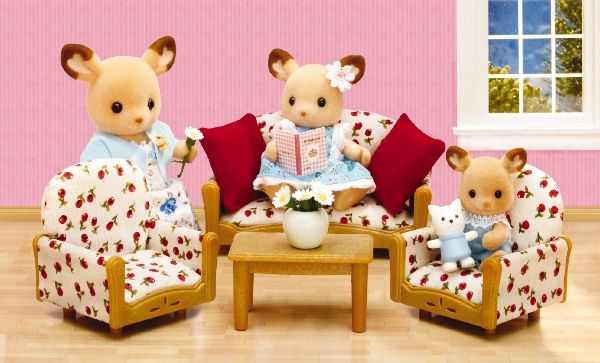 Calico Critters LIVING ROOM SUITE ~NEW~ 020373229228  