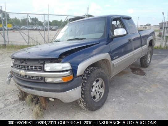   Transmission AT 99 00 CHEVROLET SILVERADO 1500 PICKUP 4x4, 5.3L  