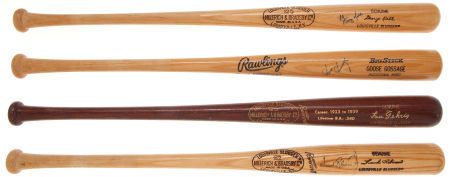Baseball Greats Signed and Commemorative Bats Lot of 4 Frank Robinson 