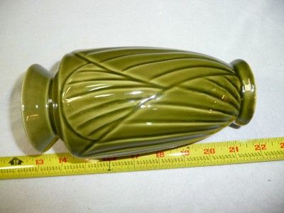 green avocado vase pitcher lot California potter McCoy unmarked 