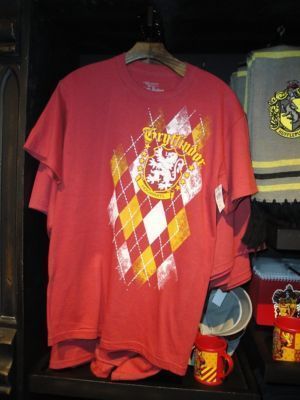 Wizarding World of Harry Potter Gryffindor Argyle Shirt  