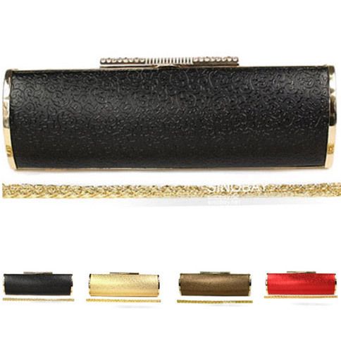 T25900 VINTAGE LADIES CLUTCH HANDBAG EVENING BAG  