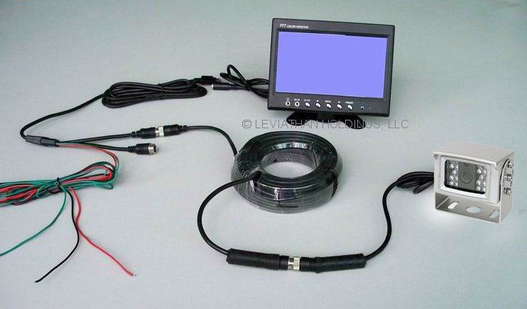 COLOR REAR VIEW BACKUP CAMERA SYSTEM CAR TRUCK RV  
