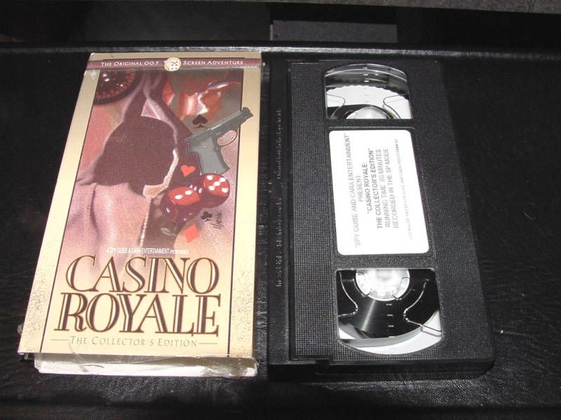 Casino Royale VHS The Original 007 James Bond Movie  