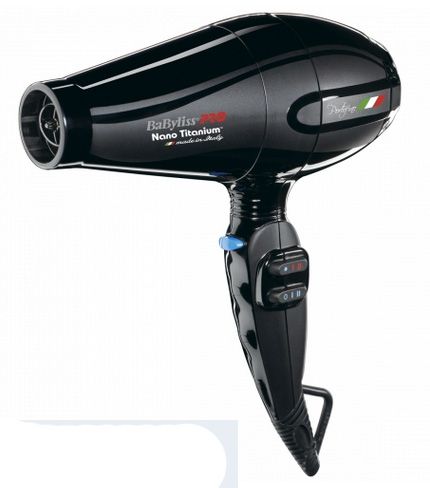 BABYLISS PRO NANO TITANIUM PORTOFINO 6600 HAIR DRYER  