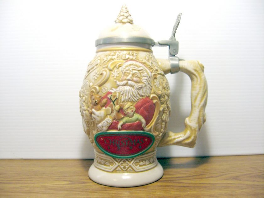 AVON FATHER CHRISTMAS STEIN   BY CERAMARTE  