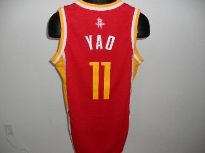 NEW Yao MING #11 Houston ROCKETS 2XLarge 2XL SWINGMAN Adidas REV30 