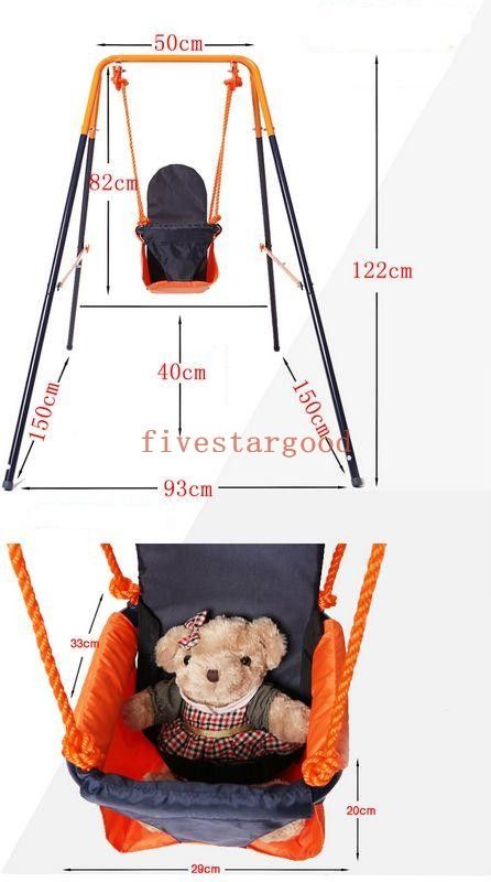 Baby toddler swing set slide outdoor play kids play ground swing set 