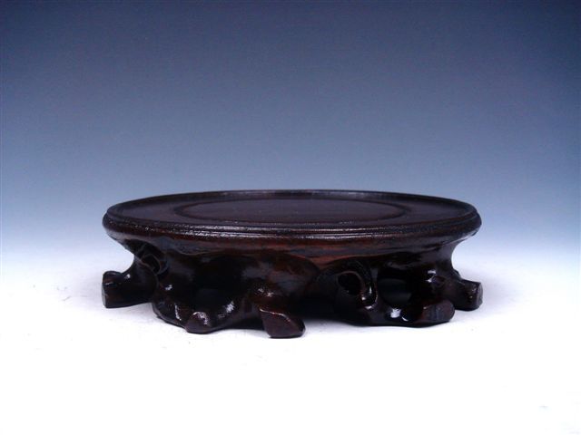   From U.S* 4 Hard Wood Crafted Display Stand For Jar, Pot, Vase  