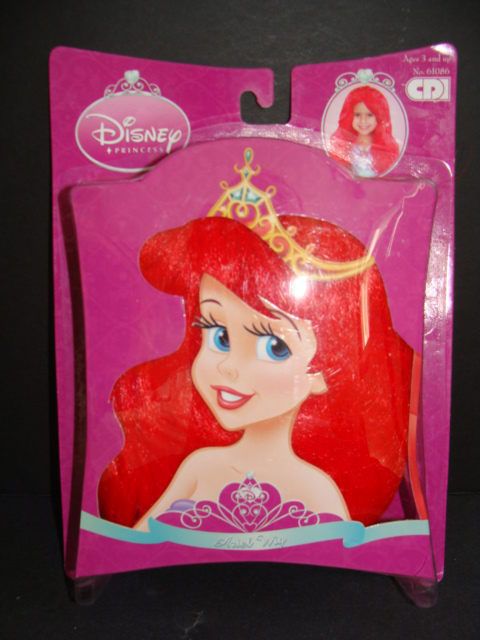 Disney Princess ARIEL The Little Mermaid Wig Costume  