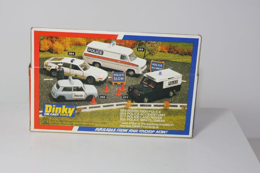 DINKY TOYS 277 POLICELAND ROVER MIB  