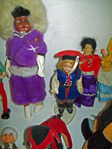 LOT 24 Vintage DOLL Carlson Greek NATIVE American Dutch  