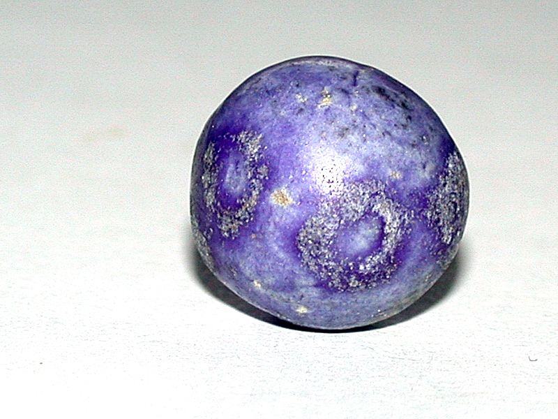 Wonderful Antique Hand Made Marble 12mm in Diameter H ~L@@K~  