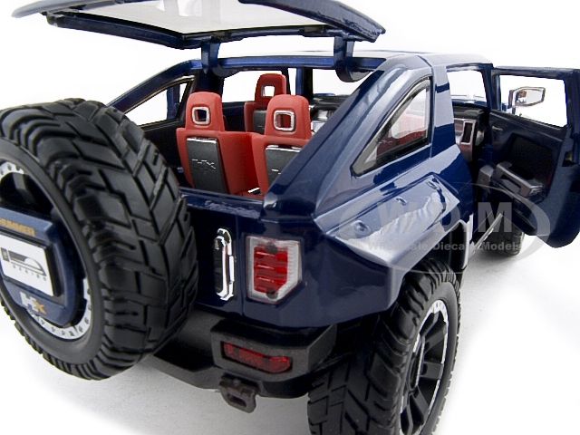 HUMMER HX CONCEPT BLUE 1/18 DIECAST CAR MODEL  