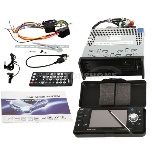 SK 4320 4.3 1 Din Touch Screen Car Mobile DVD SD slot TV in Dash 