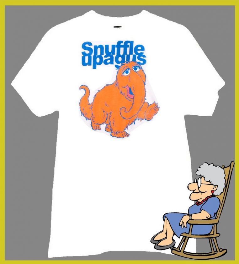 SNUFFLEUPAGUS T SHIRT STRANGE AND FUNNY CREATURE  