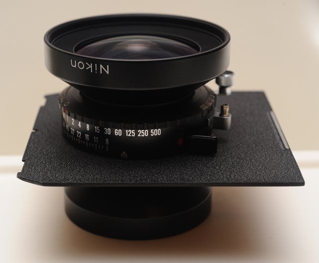 NIKON 90mm f/8 SW Nikkor Lens 90 F8 Copal #0 Shutter 4x5 5x7 Large 